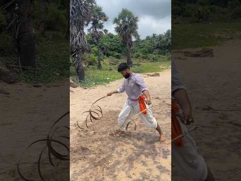 Indian Martialarts Surul Vaal | Urumi | Flexible sword #martialarts #kalaripayattu #silambam