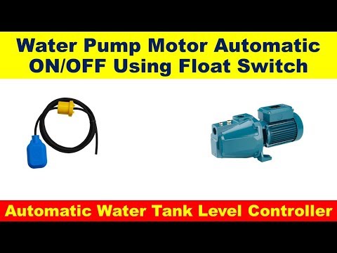 how to Installation  float switch your water tank! How to install sensor for water level controller