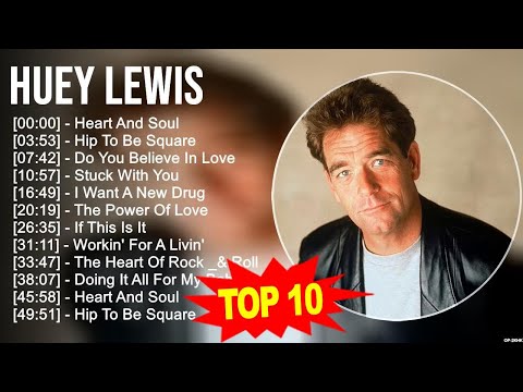 Huey Lewis 2023 MIX ~ Top 10 Best Songs ~ Greatest Hits ~ Full Album