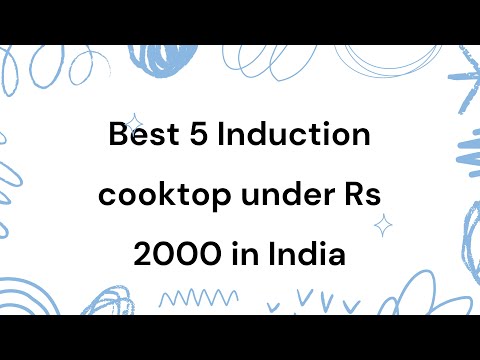 5 Best Induction cooktop under Rs 2000 in India 2024 | Online Shopping | Reviews