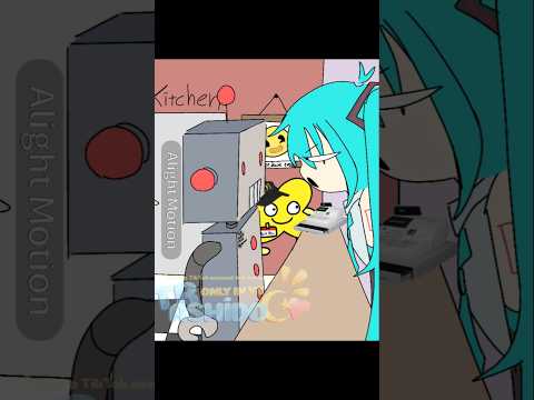 MELOLOİD:The Ice Cream Machine [Original:@Electronmiku] #vocaloid #hatsunemiku#funny #meloloid