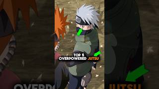 5 Strongest Jutsu Of Kakashi!#naruto  #anime  #narutoshippuden #kakashi