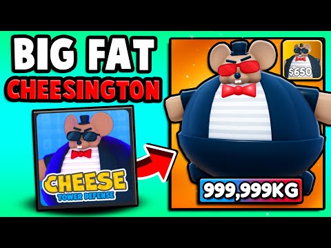 BIG AGENT CHEESINGTON IS INSANE! (Cheese TD)