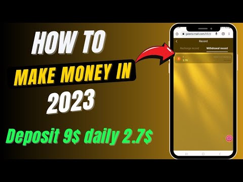 How To Make 2.7$ On Daily Basis|Minimum Deposit 9$|Earn Daily 2.7$|Stable Project of 2023