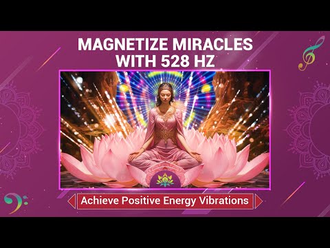 Magnetize Miracles With 528 Hz - Achieve Abundant Positive Energy Vibrations - Meditation Music