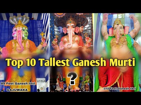 Top 10 Biggest and famous Ganesh in india   2022 || दुनिया की सबसे बडी गणेश मूर्ती