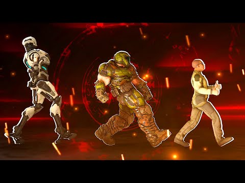 Dr. Livesey Walk but it's The DOOM Slayer