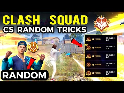 How To Win Every CS Rank With Random Players | Clash Squad Ranked Tips and Tricks | Free Fire