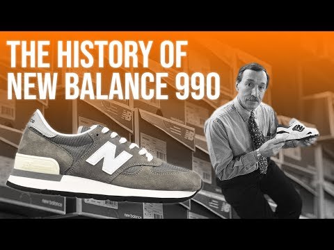 New Balance 990 | A History of The World's Most Comfortable Shoe