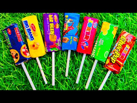 Some popular Candies in the World | New Milk Bottle | mini Cooking | Ice Cream Pop It | Asmr Coca