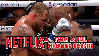 Mike Tyson vs Jake Paul | A Netflix Streaming Disaster