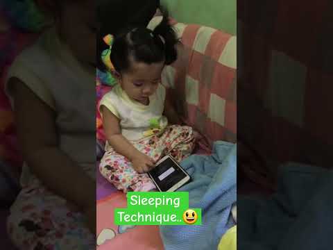 Sleeping Technique..😀