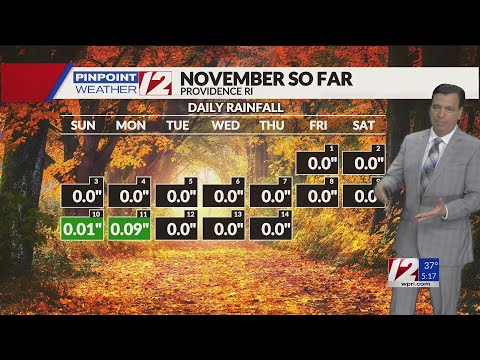 WPRI 12 Weather Forecast 11/14/24  Cold Dry Tonight; Sunny Friday