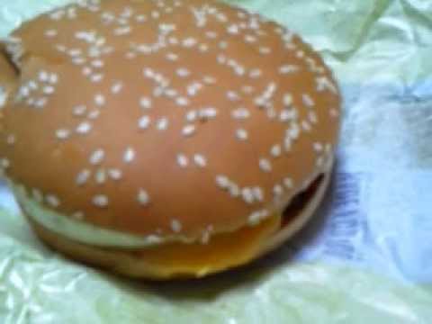 マクドナルド　チーズ月見バーガー