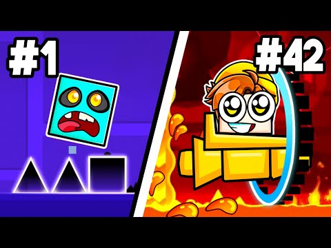 We Beat EVERY Level Of Geometry Dash...