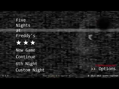 Five Nights at Freddy's (nights 1-5: no death run)