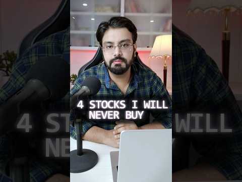 4 Stocks I Will NEVER Buy! ❌ | Stocks to Avoid | Risky Stocks #shorts #stockstobuy #stockmarketindia