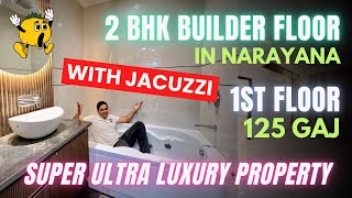 दिल्ली का सबसे सुंदर 2 BHK FLAT इसे नहीं देखा तो समझो कुछ नहीं देखा | Ultra luxury Builder floor |