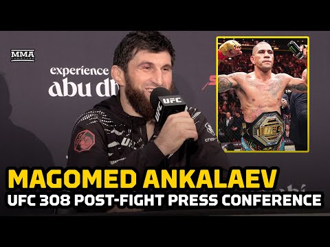 Magomed Ankalaev To Alex Pereira: 'Stop Running' | UFC 308 | MMA Fighting