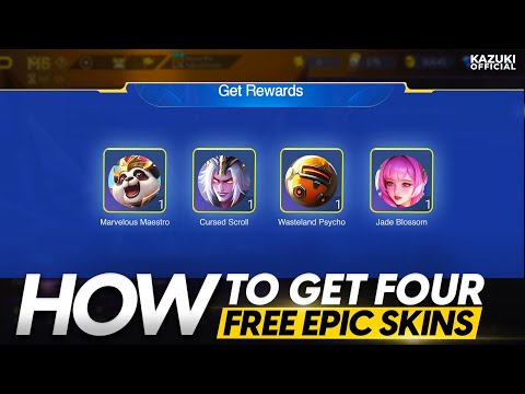 HOW TO GET 4 FREE UPCOMING SKINS | KAGURA EPIC | AKAI ANNIVERSARY | KHUFRA EPIC | GROCK SPECIAL