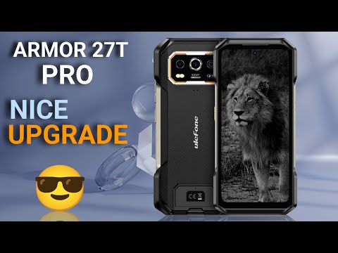 Ulefone Armor 27T Pro - 5G Rugged Powerhouse with a Thermal camera and Night vision camera!