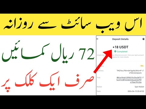 How I Earned $18 USDT daily From this Website | Online Earning in Saudi Arabia