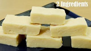 Easy Milk Barfi Recipe – Milk Cake – Dessert Recipe