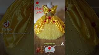 🌹 Stunning Customer Photo Beauty And The Beast Tutu Dress 🌹 #birthday #disney #tutudress #etsy