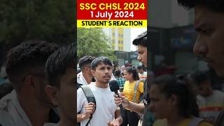 SSC CHSL Exam Analysis 2024 | बच्चों का Reaction | SSC CHSL Exam Review 2024 #Shorts #SSCCHSL2024