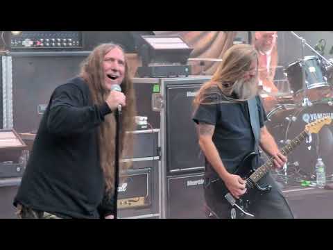 Obituary - Live at Red Rocks (4K) | Full Set, Row 2 (with Chapters) | Denver, Colorado, April 2024