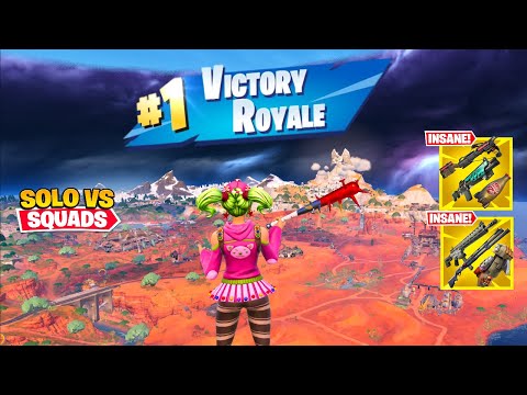 103 Kill Solo Vs Squads Wins Full Gameplay (Fortnite Season 3 Ps4 Controller)