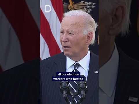 Biden: The American electoral system should be trusted, win or lose