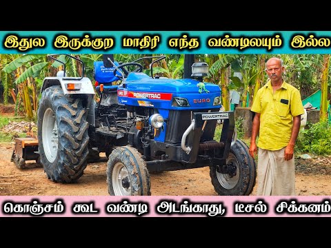 Powertrac Euro50 50hp Tractor Customer Feedback | Tractor Review | Tractor Video | Come To Village