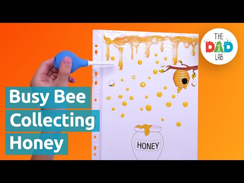 Super Sweet Toddler Activity with Honey Bees