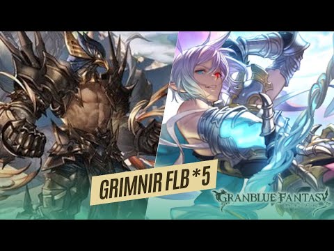 Imposible Bennu (Raid) vs Grimnir *5 (Full Auto-Magna Grid) | Granblue Fantasy