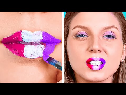 Beauty Secrets: Makeup Tips and Tricks. Sneaking Lipstick Like a PRO! 💄