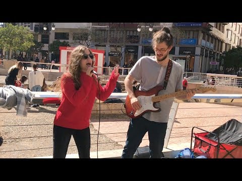 Sweet Home Chicago - Street performing - Borja Catanesi & Amparo Ballester