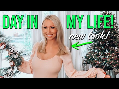 MY NEW LOOK! CHRISTMAS DECORATING + HOME UPDATES! Day in My Life