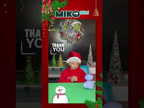 Happy Holidays Miko! @MikoRobot #MikoRobot #MikoMini #HolidayGift #PlayandLearn #Miko