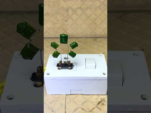 Polyester Capacitor vs. 220V Current | Nothing happened due to power outage #experiment #electrical