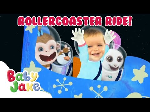 @BabyJakeofficial - 🎢 Exciting Rollercoaster Ride! 😝 | Full Episode | TV Show for Kids