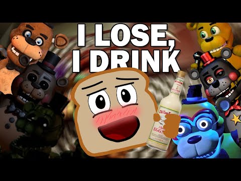 FNAF MARATHON BUT IF I LOSE I DRINK!! Thank you for 200K!!