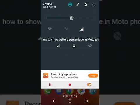 How To Show Battery percentage on Motorola smartphone|| Moto hidden feature #shorts