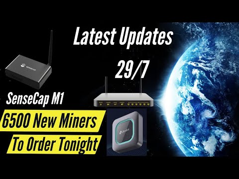 SenseCap Mx Is Adding 6500 New Miners Tonight | More Helium Hotspot Companies Coming Soon