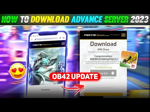 HOW TO DOWNLOAD FREE FIRE ADVANCE SERVER 2023😱🔥 | FREE FIRE OB42 ADVANCE SERVER | REGISTRATION FF