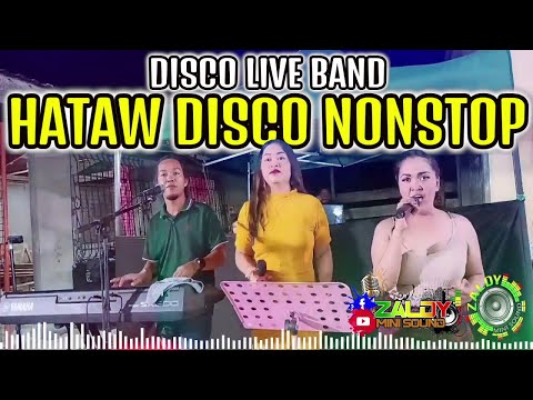 HATAW DISCO NONSTOP | DISCO LIVE BAND 2024 | TN DUO WITH JENNIFER | ZALDY MINI SOUND