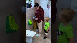 Mom's Unique Approach to Teaching Kids Hygiene #shorts