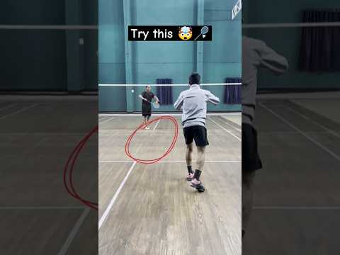 Try this 🤯🏸#ytshorts #subscribe #badminton