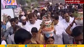 Minister KTR Inaugurates Double Bedroom House | Chittaramma Chowrasta at Balanagar