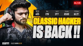 NON-STOP CLASSICS & CHALLENGES | MISSING RANK PUSH? | BGMI LIVE